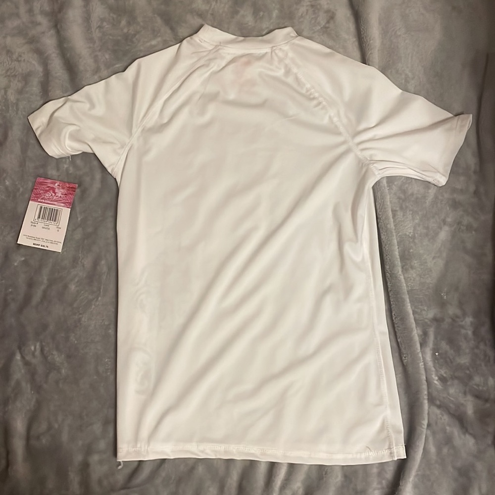 Kanu Rash-guard Color:White Size: Small - Picture 2 of 4